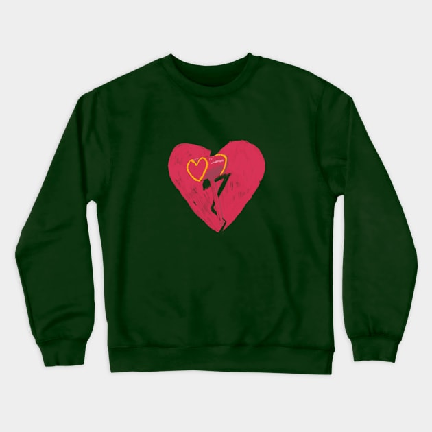 The Heartbreaker Crewneck Sweatshirt by Henrico